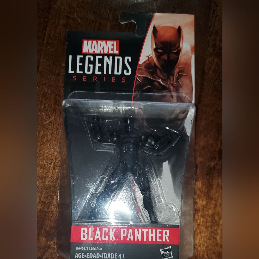 NIB - 2015 Marvel Black Panther Figure with Black Suit. 4"